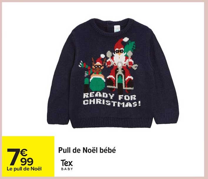 Pull de Noël bébé