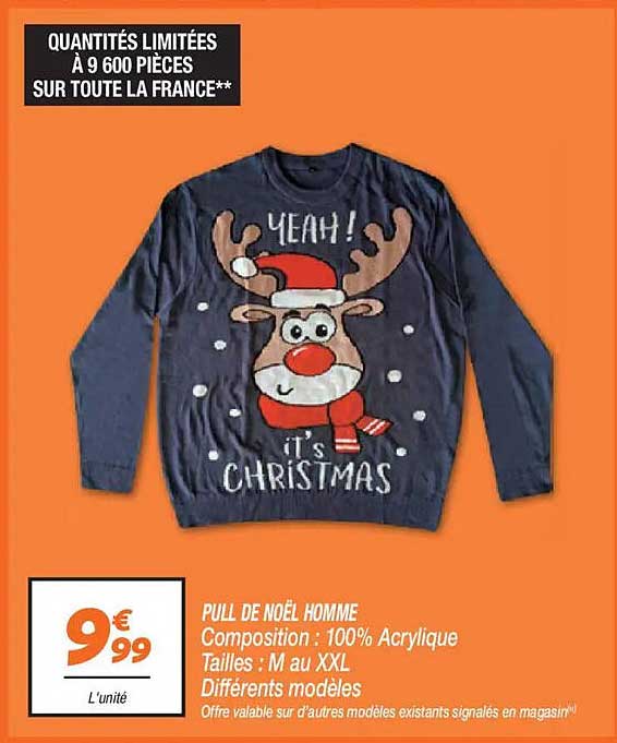 PULL DE NOËL HOMME