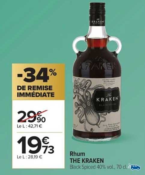 Rhum THE KRAKEN