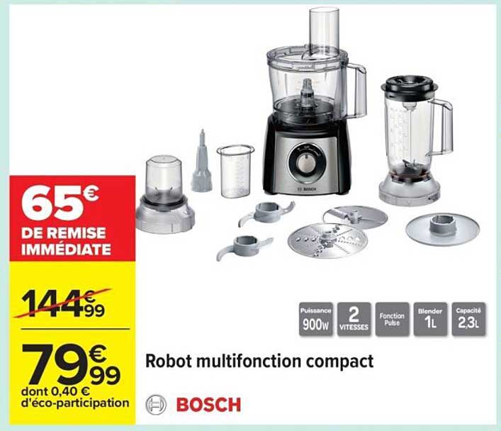 Robot multifonction compact