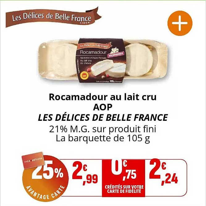 Rocamadour au lait cru AOP