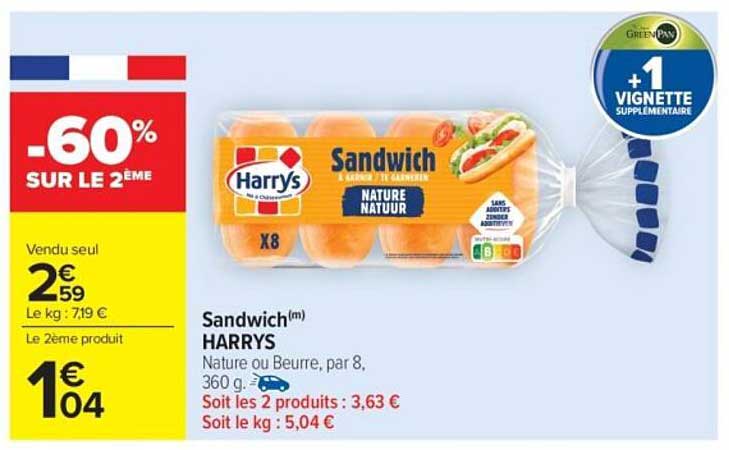Sandwich(m) HARRYS