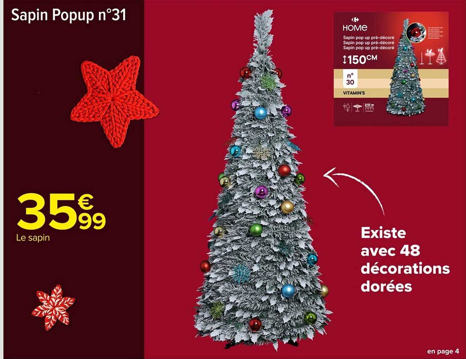 Sapin Popup n°31