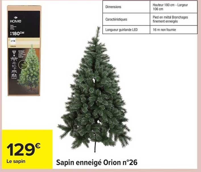 Sapins enneigés Orion n°26