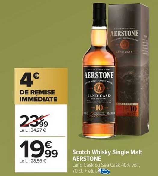 Scotch Whisky Single Malt AERSTONE