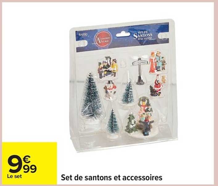 Set de santons et accessoires