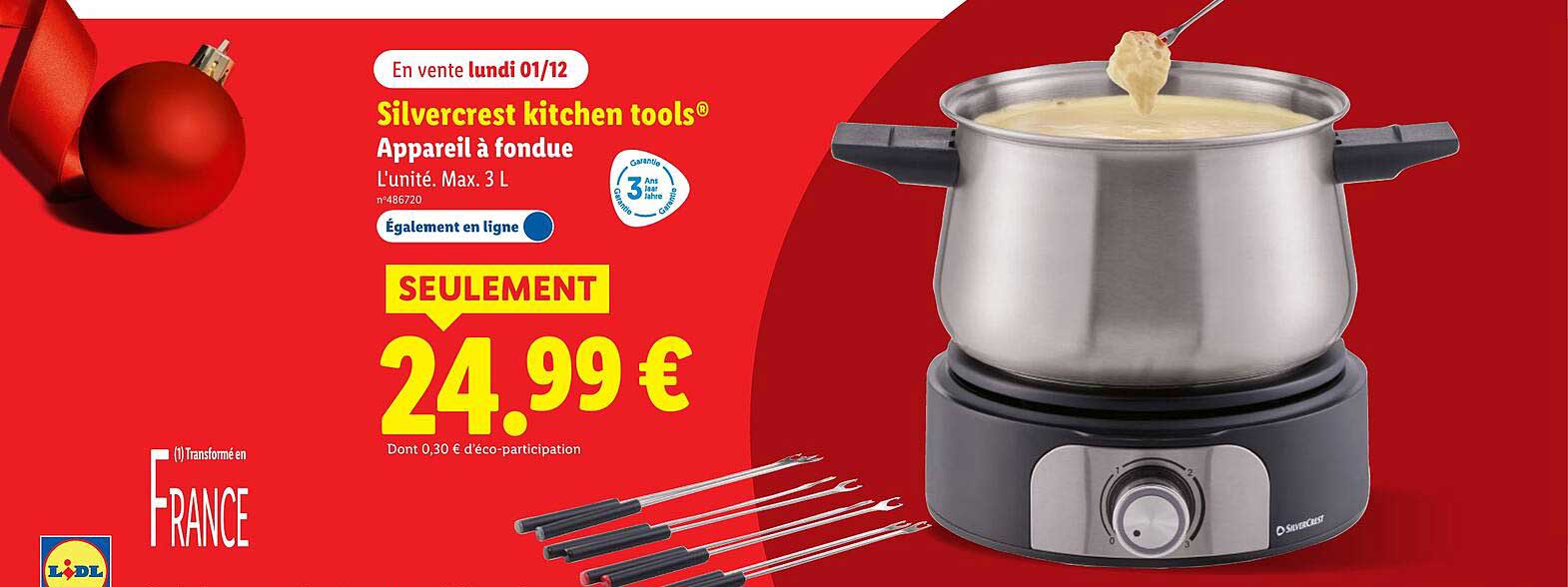 Silvercrest kitchen tools® Appareil à fondue