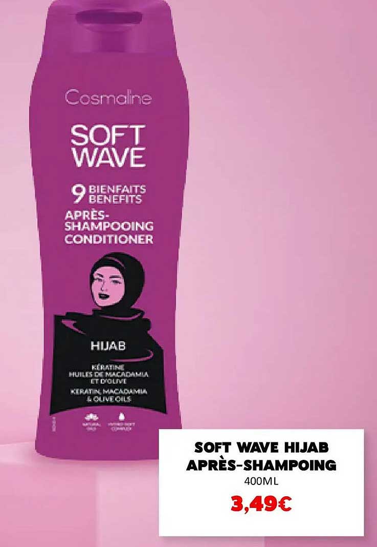 SOFT WAVE HIJAB APRÈS-SHAMPOING 400ML