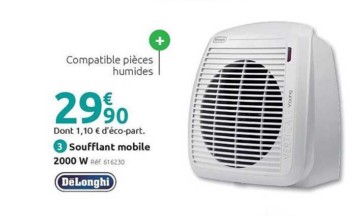 Soufflant mobile 2000 W