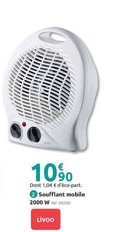 Soufflant mobile 2000 W