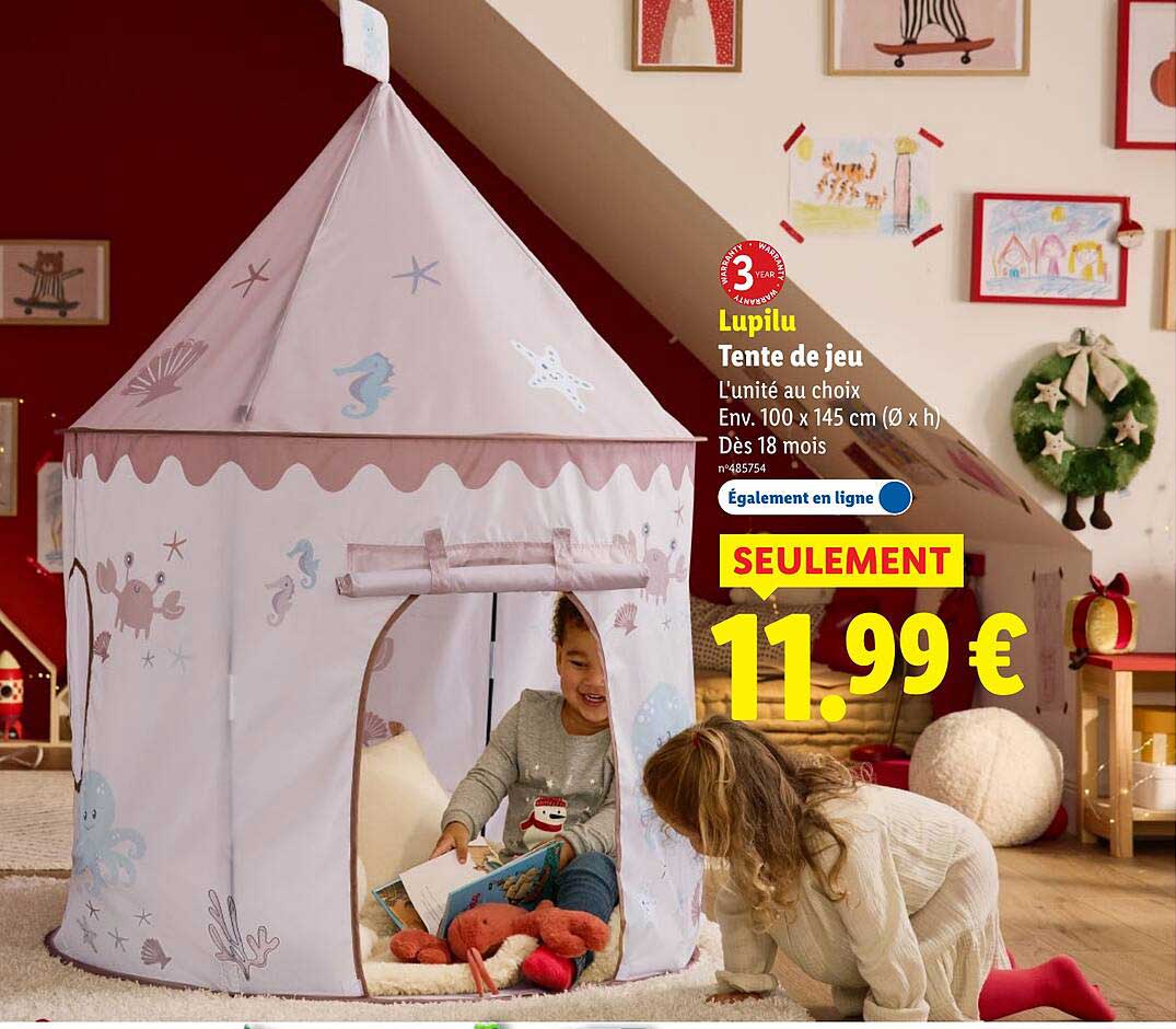 Tente de jeu Lupilu