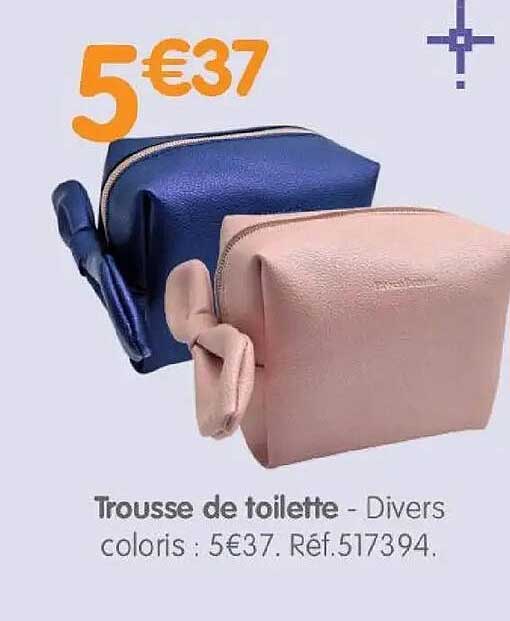 Trousse de toilette - Divers coloris