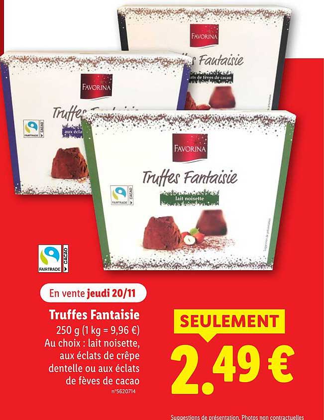 Truffes Fantaisie
