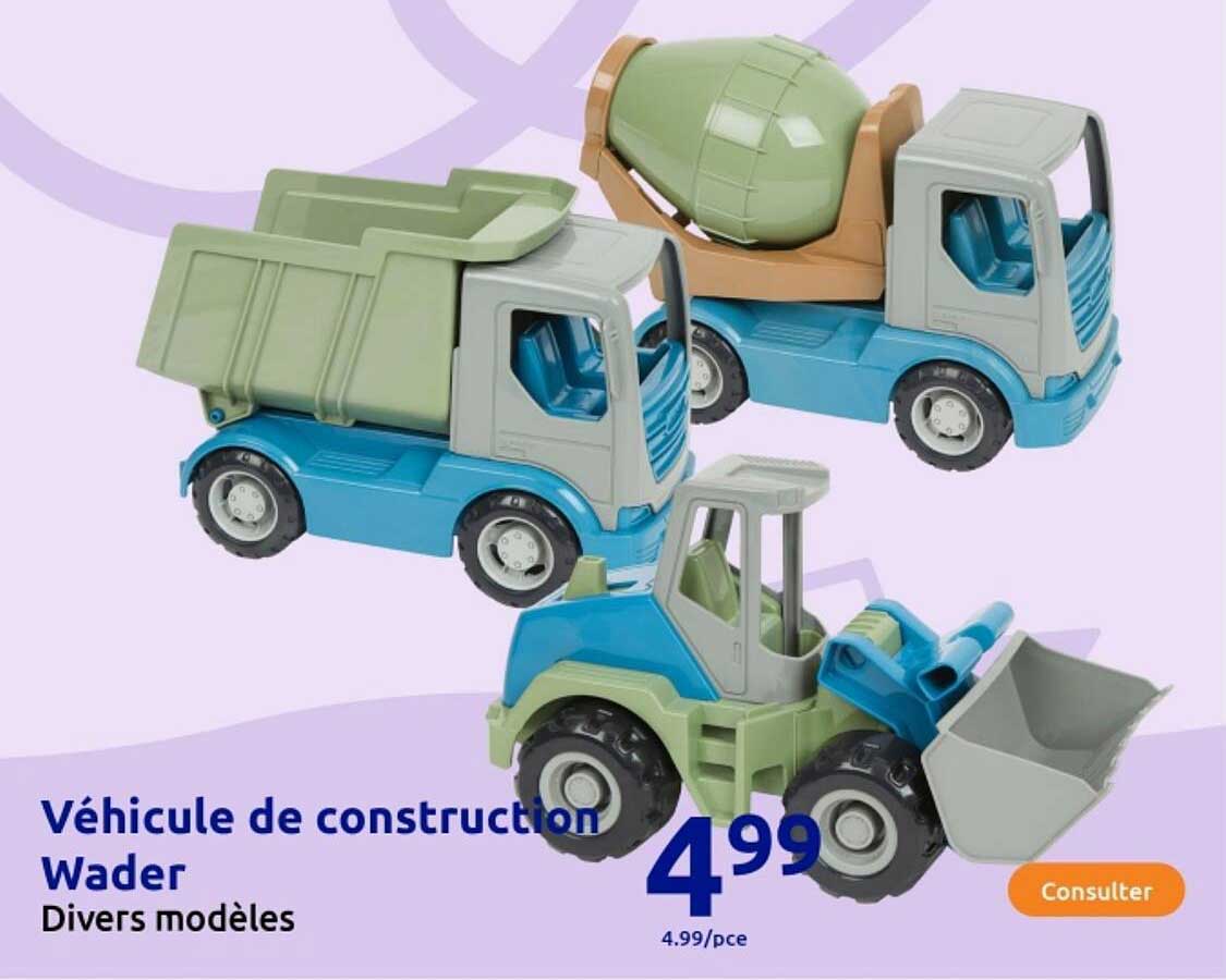 Véhicule de construction Wader