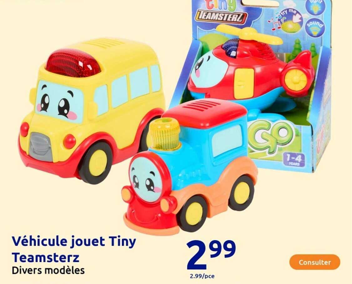 Véhicule jouet Tiny Teamsterz