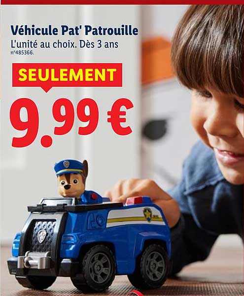 Véhicule Pat' Patrouille