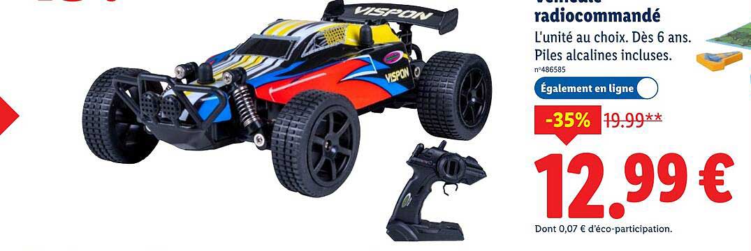 Véhicule radiocommandé