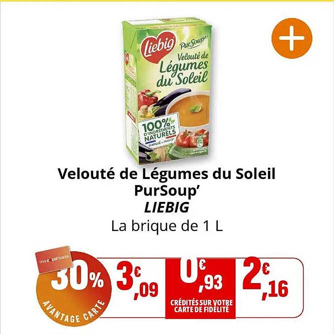 Velouté de Légumes du Soleil PurSoup’ LIEBIG