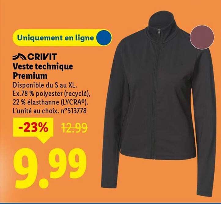 Veste technique Premium