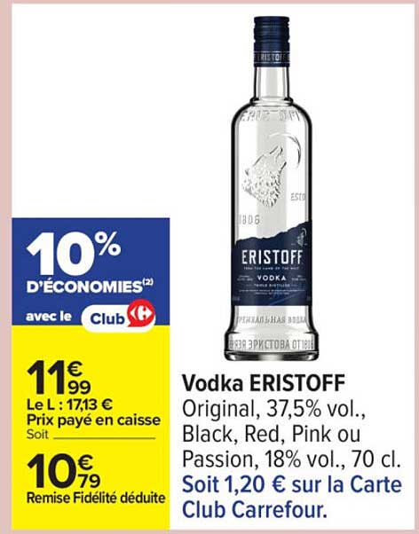 Vodka ERISTOFF