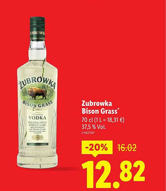 Zubrowka Bison Grass