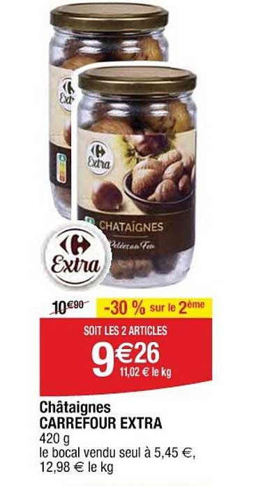 Châtaignes CARREFOUR EXTRA