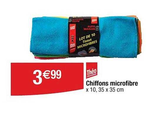 Chiffons microfibre