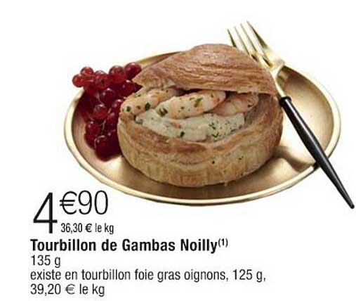 Tourbillon de Gambas Noilly