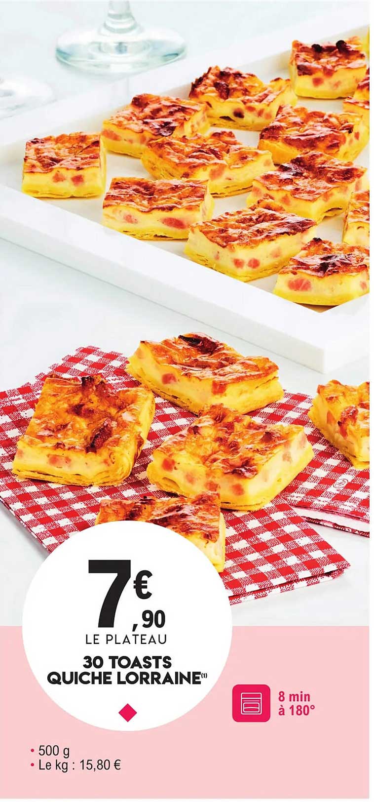 30 TOASTS QUICHE LORRAINE™