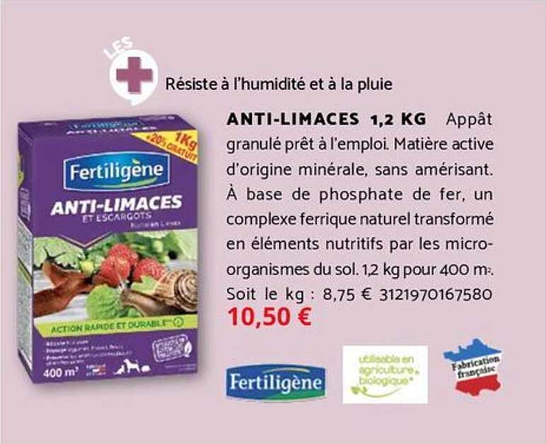 ANTI-LIMACES 1,2 KG
