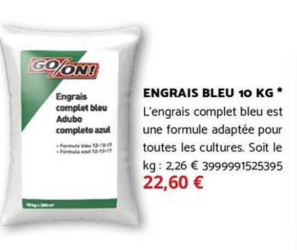 ENGRAIS BLEU 10 KG