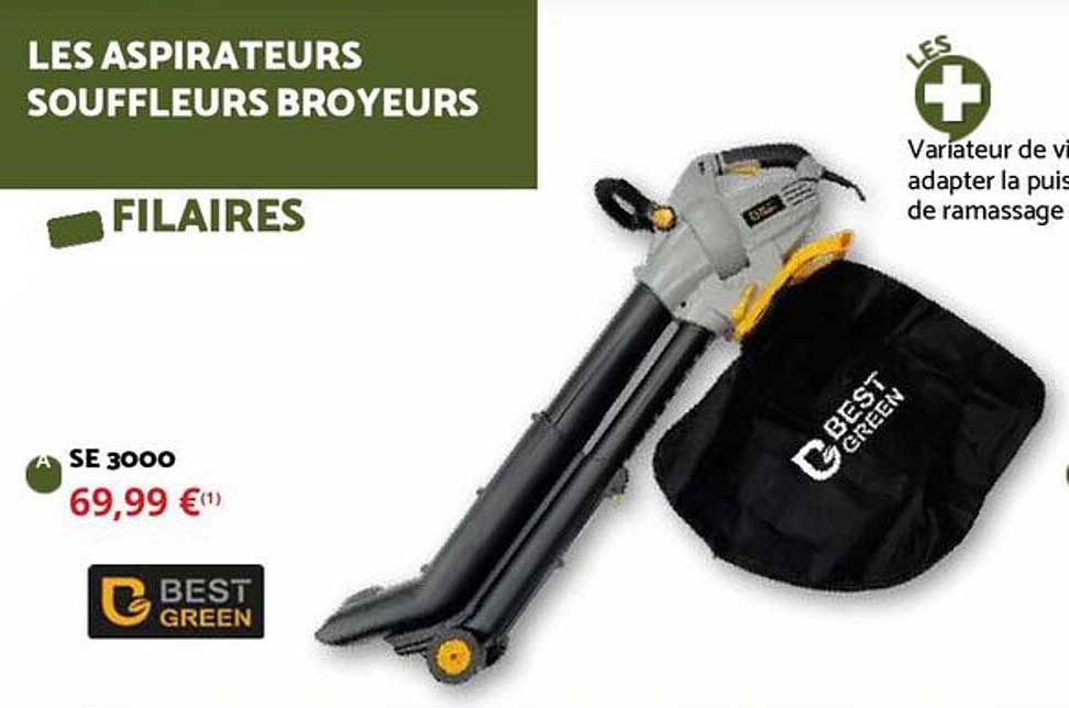 LES ASPIRATEURS SOUFFLEURS BROYEURS FILAIRES