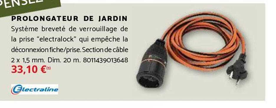 PROLONGATEUR DE JARDIN