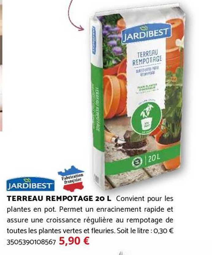 TERREAU REM POTAGE 20 L