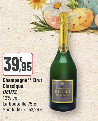 Champagne** Brut Classique DEUTZ