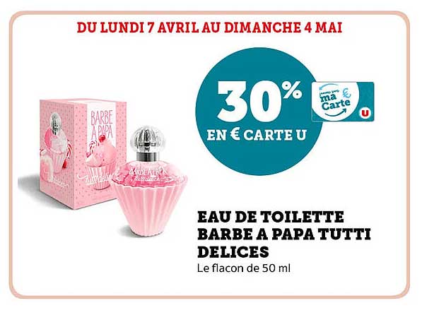 EAU DE TOILETTE BARBE A PAPA TUTTI DELICES