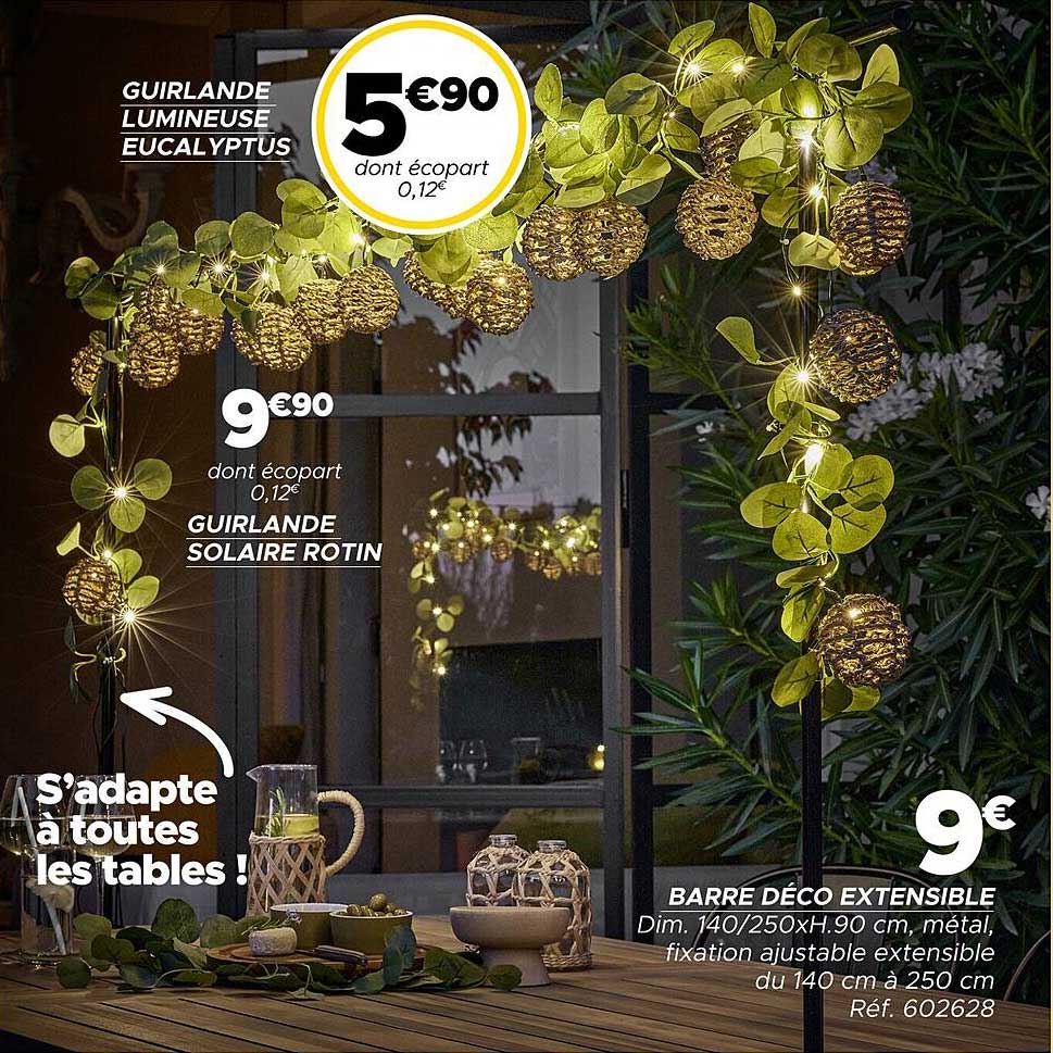 GUIRLANDE LUMINEUSE EUCALYPTUS
