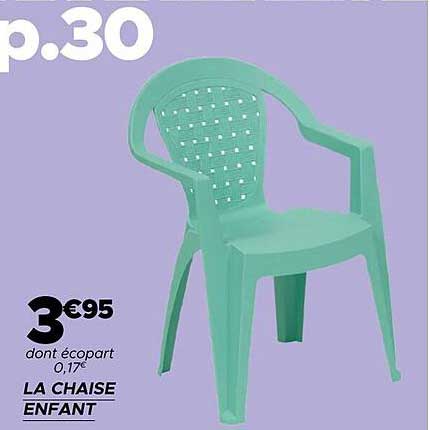 LA CHAISE ENFANT