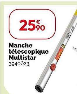 Manche télescopique Multistar