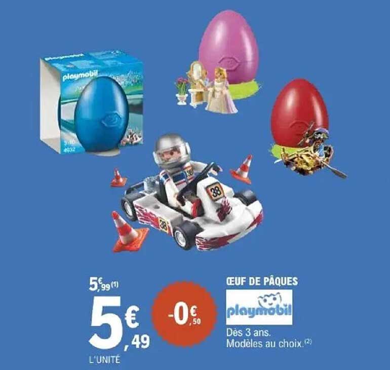 Accessoires Playmobil œufs Nourriture - Lot D'occasion - Réf. Catégorie 1 N°4 - Très Bon état
