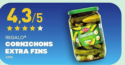 REGALO® CORNICHONS EXTRA FINS
