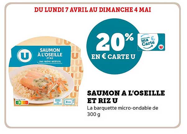 SAUMON A L’OSEILLE ET RIZ U