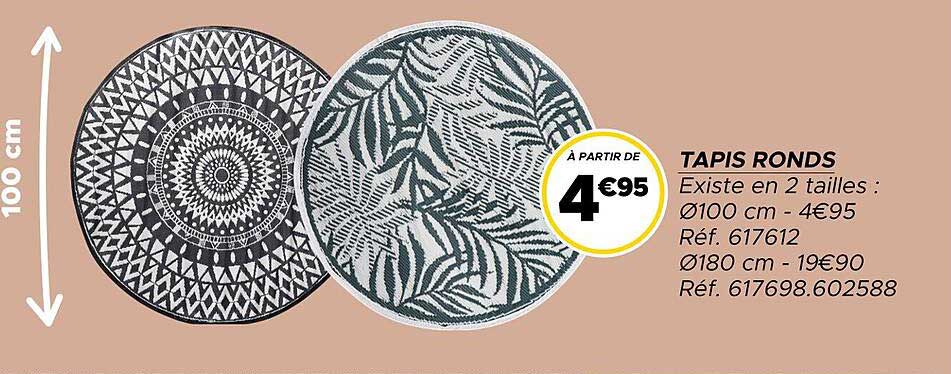 TAPIS RONDS