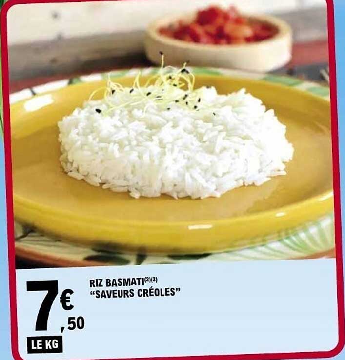RIZ BASMATI(2/3) "SAVEURS CRÉOLES"