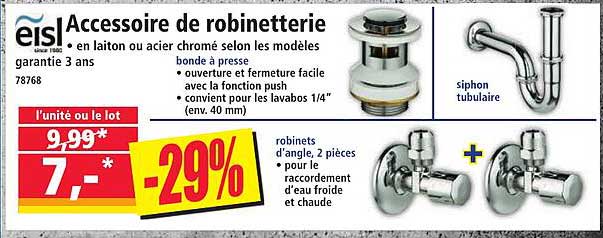 Accessoire de robinetterie
