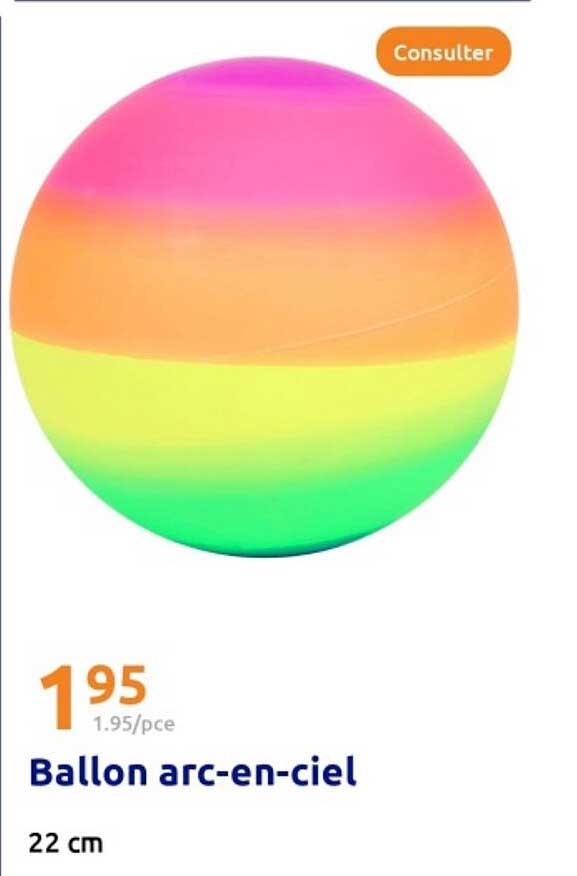 Ballon arc-en-ciel