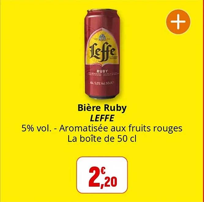 Bière Ruby LEFFE