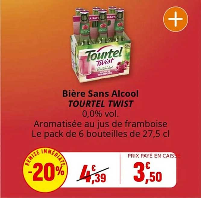 Bière Sans Alcool TOURTEL TWIST