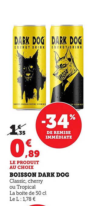 BOISSON DARK DOG