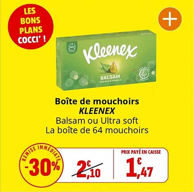 Boîte de mouchoirs KLEENEX